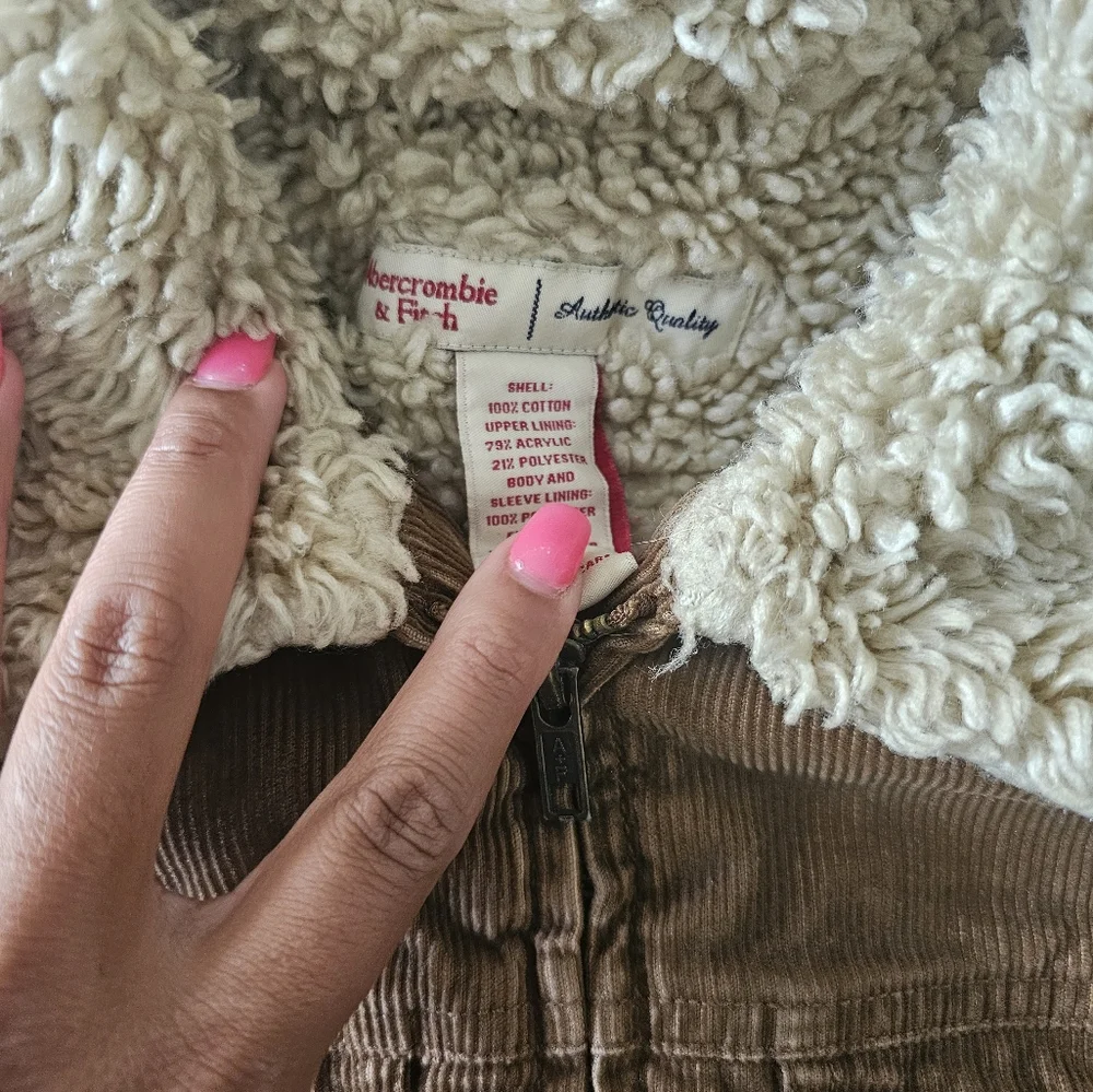 Abercombie and Fitch Brown Womens Jacket - Picture 2 of 4